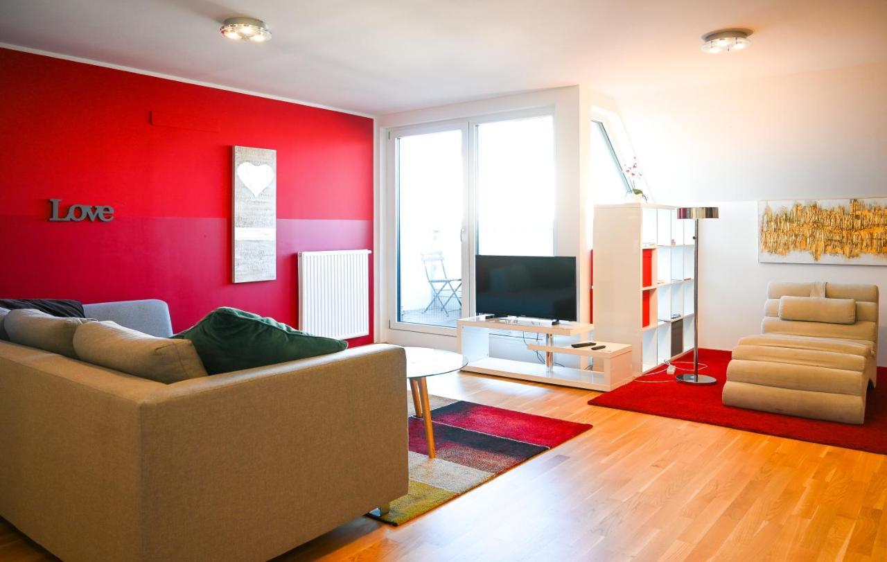 Modern Duplex Museumsquartier Apartment Виена Екстериор снимка